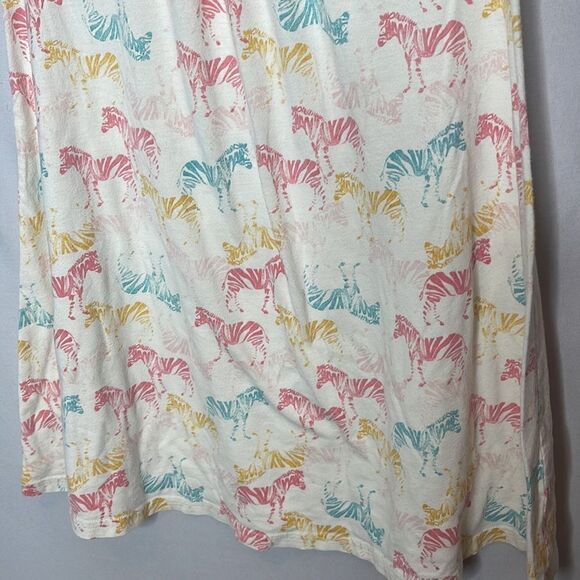 Garnet Hill Kids Zebra Dress. Size Small. - Picture 3 of 8
